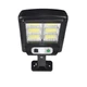 Вуличний ліхтар із сонячною панеллю датчик руху та пультом Solar Street Light BL BK 120-6COB 7498 Чорний - зображення 5
