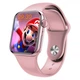 Смарт часы Smart Watch Series 6 M26 PLUS 44mm Aluminium беспроводная зарядка pink розовый - зображення 2