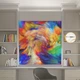 Римские шторы с цепочным карнизом DECOLIV Фотопечать Абстракции 00-095 Блэкаут 40*170 см - изображение 1