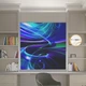 Римские шторы с цепочным карнизом DECOLIV Фотопечать Абстракции 00-506 Блэкаут 40*170 см - изображение 1
