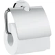 Бумаготримач із кришкою Hansgrohe Logis (колір - хром) (41723000) - зображення 3