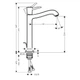 Змішувач для раковини HANSGROHE Metropol Classic 31303090 - зображення 2
