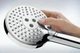 Ручний душ Hansgrohe Raindance Select S PowderRain 120 3jet, хром (26014000) - изображение 3