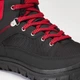 Ботинки для зимних походов Quechua SH100 Warm Mid EU34 UA34 Черные с красным (2118450) - изображение 6