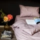 Простынь Home me Хлопок перкаль Розовая 260х280 - изображение 2
