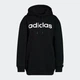 Худи женское Adidas W Lin Ov Fl Hd GS1342 XS Black (4064055370613) - изображение 4
