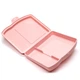 Ланч бокс із двома відділеннями RLXHOME рожевий - зображення 1