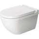Подвесной унитаз Duravit Rimless Starck 540x365 округлый, с сидением, белый (45270900A1) - изображение 3