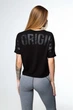 Футболка Designed for Fitness OVERSIZE LONG XS/S чорна - зображення 2