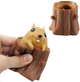 Игрушка антистресс Pop It Фуфлик - выпрыгивающая белка Коричневый (2000992409797) - изображение 1
