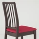 Стілець IKEA EKEDALEN темно-коричневий / Orrsta червоний (093.180.80) - зображення 4