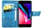 Чохол Butterfly для iPhone 6 Plus / 6s Plus Книжка шкіра PU блакитний Без бренду - зображення 4
