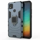 Чехол Fiji Ring для Xiaomi Redmi 9C бронированный бампер с кольцом темно-синий - изображение 2