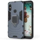 Чехол Fiji Ring для Xiaomi Mi A2 Lite / Redmi 6 Pro бронированный бампер с кольцом темно-синий - изображение 2