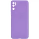 Силіконовий чохол Candy Full Camera для Xiaomi Redmi Note 10 5G / Poco M3 Pro Бузковий / Dasheen - зображення 1