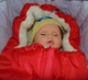 Конверт на овчине Kinder Comfort Arctic Rot красный, размер 56-92 - изображение 5
