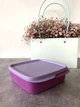 Ланч-бокс Школьник, фиолетовый с сиреневой крышкой, 550 мл, Tupperware - изображение 1