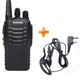 Набір рація Baofeng BF-888S + гарнітура Luiton для Kenwood чорний - зображення 1