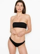 Раздельный купальник Victoria´s Secret бандо и плавки art745188 (Черный, размер S) - изображение 1