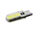 Светодиодная лампа Т10 W5W 6 SMD 5050 стробоскоп 12V Белая silicone FLASH Avtoexpect (10729) - изображение 2