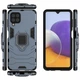 Чехол с подставкой Deexe Hybrid Case для Samsung Galaxy M32 (M325) - Blue - изображение 5