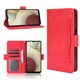 Чехол-книжка с кармашками Deexe Wallet Stand для Samsung Galaxy M32 (M325) - Red - изображение 1