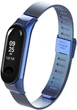 Браслет металлический Rapid для Mi Band 3 Blue (21383) - изображение 1