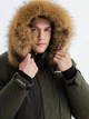 Мужской пуховик Snowimage SICBM-A 632 цвет хаки 56 - изображение 3