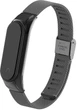 Браслет металевий Rapid для Mi Band 4 Black (21375) - зображення 1