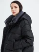 Женский пуховик Snowimage SID-T 6363 цвет черный 46 - изображение 2