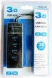 USB-хаб Maiwo USB 3.1 Type-C - 4 порта USB 3.0 Type-А, кабель 17 см (KH303) - изображение 4