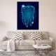 Картина на холсті Стоматологія 3D Model Tooth 50х100 см. - зображення 2