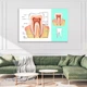 Картина на холсті Стоматологія Tooth Structure 50х65 см. - зображення 4