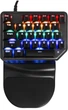 Клавиатура проводная Motospeed K27 USB Black ENG Outemu Red (mtk27mr) - изображение 1