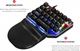 Клавиатура проводная Motospeed K27 USB Black ENG Outemu Red (mtk27mr) - изображение 4