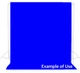 Фон студийный тканевый Visico PBM-3060 blue Chroma Key 3х6м - изображение 1