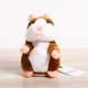 Хомяк говорящий Kronos Toys темно-коричневый R209829 - изображение 2