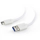 Дата кабель USB 3.0 AM to Type-C 0.1m Cablexpert (CCP-USB3-AMCM-W-0.1M) - изображение 1