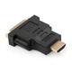 Перехідник HDMI AM to DVI 24+5 F Vinga (VCPAHDMIM2DVIFBK) - зображення 2