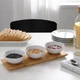 Піднос з 3 мисками IKEA TYNGDLÖS бамбук, білий (404.841.09) - зображення 3