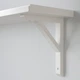 Полиця навісна IKEA TRANHULT / SANDSHULT, осика біла, 80х20 см, 393.260.93 - изображение 3