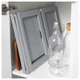 Поднос на ножках IKEA КЛИПСК серый, 103.277.00 - изображение 2