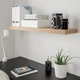 Полиця IKEA LACK навісна 110x26 см вибілений дуб 603.835.19 - зображення 2