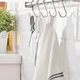 Кухонний рушник IKEA HILDEGUN 45х60 см 1 шт білий, синій 804.840.08 - зображення 3