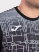 Футболка спортивная длинная мужская Joma Elite Viii 101929.100 M Черная (8424309528898) - изображение 4