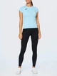 Спортивная футболка для фитнеса женская Joma Combi 900248.350 L Небесная (9996265945112) - изображение 3