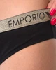 Труси жіночі EMPORIO ARMANI (162525-8A225-00020/91) Чорний M - изображение 2