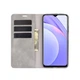 Чохол Taba Retro-Skin для Xiaomi Redmi 9T книжка шкіра PU з візитницею сірий - зображення 5