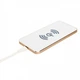 Бездротовий зарядний пристрій AWEI W1 Wireless Charger Колір білий - зображення 3