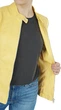 Куртка шкіряна ONLY ONLMELISA FAUX LEATHER JACKET CC OTW M Жовтий 15205626 Cornsilk - зображення 2